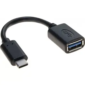 USB Cable USB C USB A Hypertec 150314-HY Black
