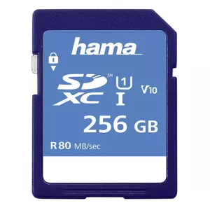 Zibatmiņa Hama 256GB SDXC UHS-I Class 10 00123997