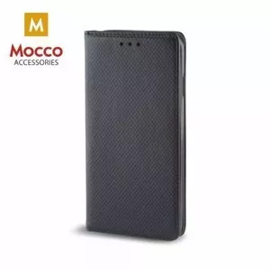 Protective book case Mocco for Sony Xperia XZS — Black, magnetic closure, wallet-style cover