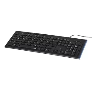 Hama Anzano tastatūra USB QWERTZ Vācu Melns