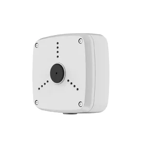 Junction box DAHUA PFA122 — metal camera junction box, 1/2" thread, supports up to 3 kg, 134×134×55 mm, white
