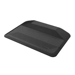 Fellowes Anti Fatigue Standing Mat ActiveFusion Ergonomic Sit Stand Desk Mat Rectangular Black