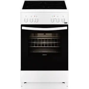 Настольная плита Zanussi ZCV540G1WA Электрическая Белая 4 конфорки