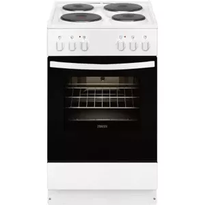 Напольная плита Zanussi ZCE540G1WA Электрическая Закрытая плита Белая 4 зоны