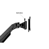 Multibrackets M VESA Gas Lift Arm Quad Black Photo 9
