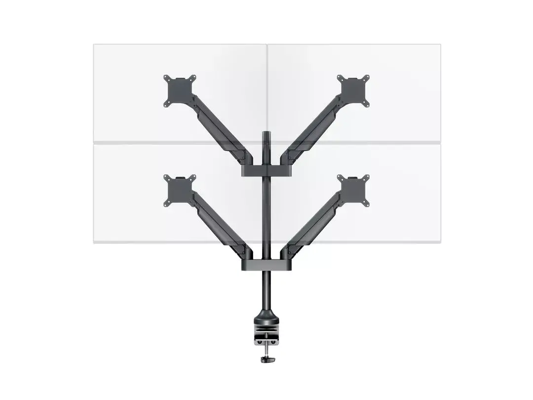 Multibrackets M VESA Gas Lift Arm Quad Black Photo 12