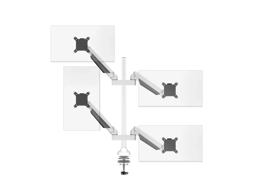 Multibrackets M VESA Gas Lift Arm Quad Black Photo 13