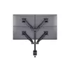 Multibrackets M VESA Gas Lift Arm Quad Black Photo 17