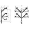 Multibrackets M VESA Gas Lift Arm Quad Black Photo 23