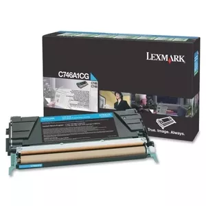 Тонер Lexmark C746A1CG 6000 страниц Cyan