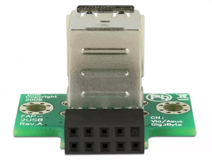 Iekšējais USB 2.0 adapteris DeLOCK 41429 Photo 2