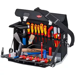 Tool storage case Knipex 00 21 02 EL Black Polyester