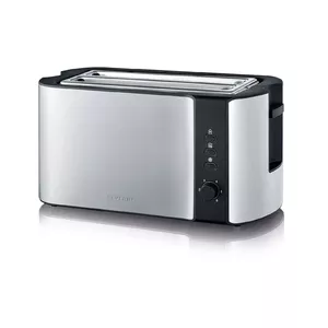 Toaster Severin AT 2590 2 slice 1400 W Black Silver