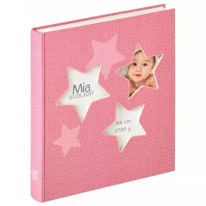 Photo Album Walther Design UK-133-R Rose 50 sheets 280x310 mm
