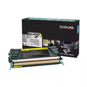 Картридж тонера Lexmark C748 Жёлтый 10K стр.
