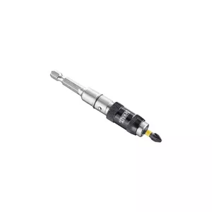 DeWALT Bithalter DT7505, schwenkbar, schlagfest, 1/4", Bit-Satz screwdriver bit holder Steel 25.4 / 4 mm (1 / 4")