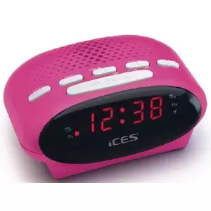 Ices ICR-210 Clock Pink