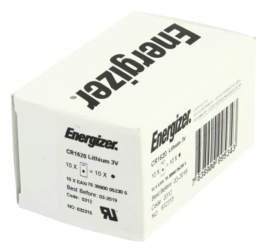 Single-use battery Energizer ENCR1620 Photo 3