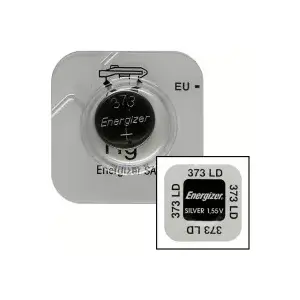 Button/coin single-use battery Energizer 373 Silver-Oxide 1.55 V, Ø 9.5 mm, height 1.6 mm