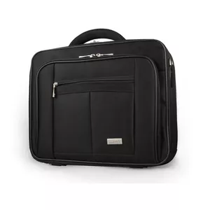 Портфель NATEC Boxer 39,6 см (15,6") нейлон, черный, 3 отделения, 415×330×90 мм