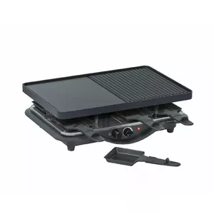 Раклетница Steba RC 28 на 8 персон 1400 Вт Черный Хром