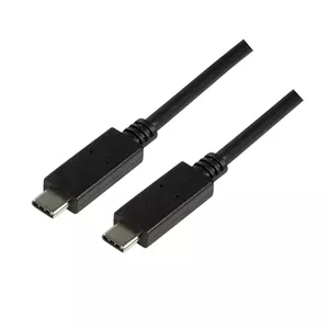 USB Cable LogiLink CU0128 USB 3.2 Gen 2 0.5m Black