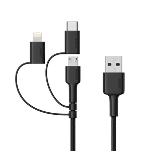 Lightning Cable AUKEY CB-BAL5 1.2m Black
