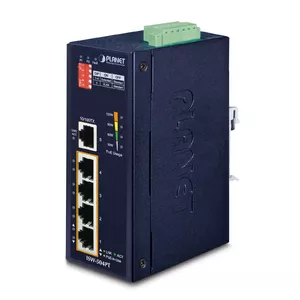 PLANET ISW-504PT tīkla pārslēgs Nepārvaldīts L2 Fast Ethernet (10/100) Power over Ethernet (PoE) Melns