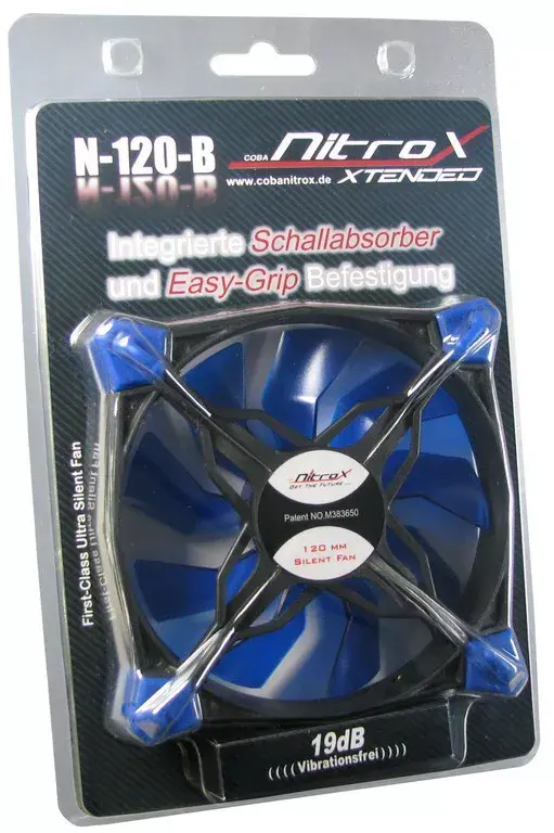 Ventilators Inter-Tech N-120-B Photo 2