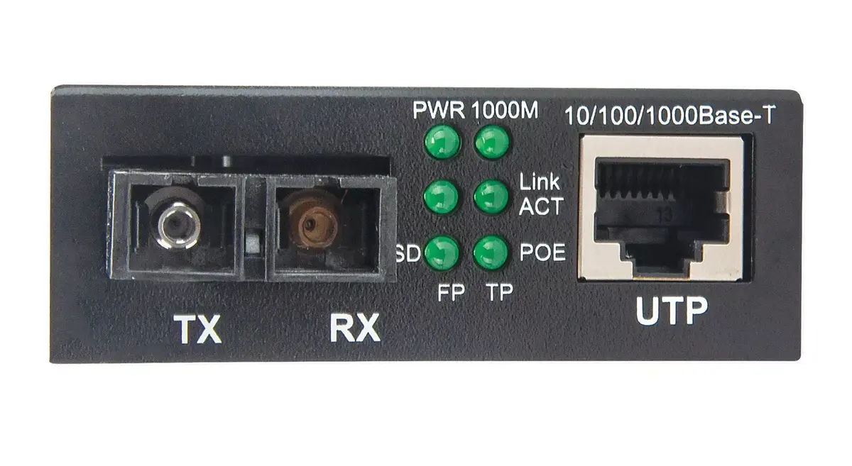 Медиа-конвертер Intellinet Gigabit PoE+ 1000Base-T на 1000Base-LX Photo 3