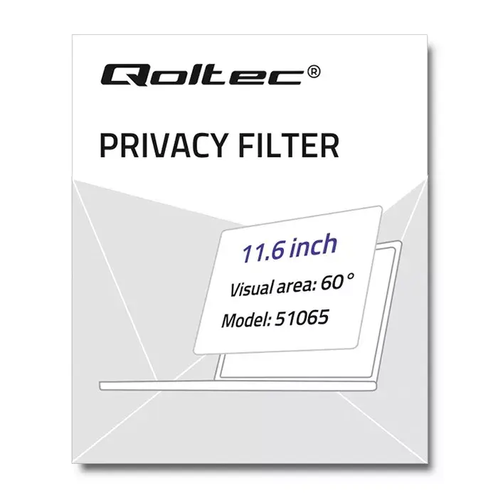 Privacy filter Qoltec 51065 Photo 2
