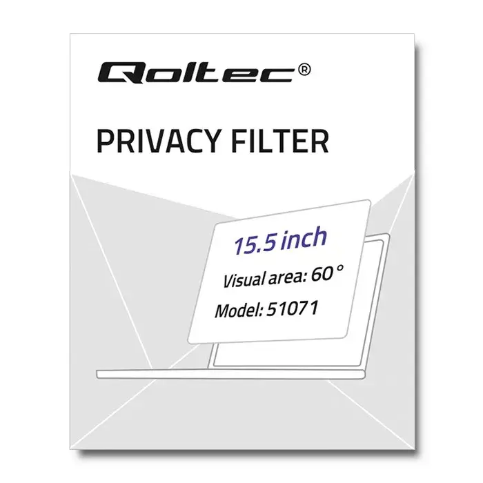 Privacy filter Qoltec 51071 Photo 2