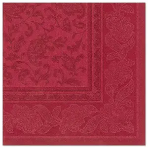 Paper napkins Papstar 11668 Bordeaux 50 pcs