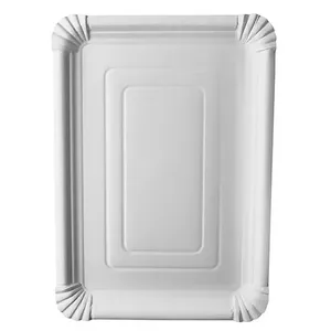 Plate Papstar 11100 Disposable Rectangular Cardboard 330x240mm