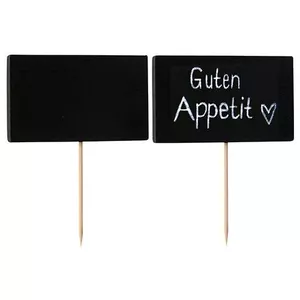 Bamboo Skewers Papstar 87201 — 100 pcs, disposable wooden skewers for appetizers and grilling