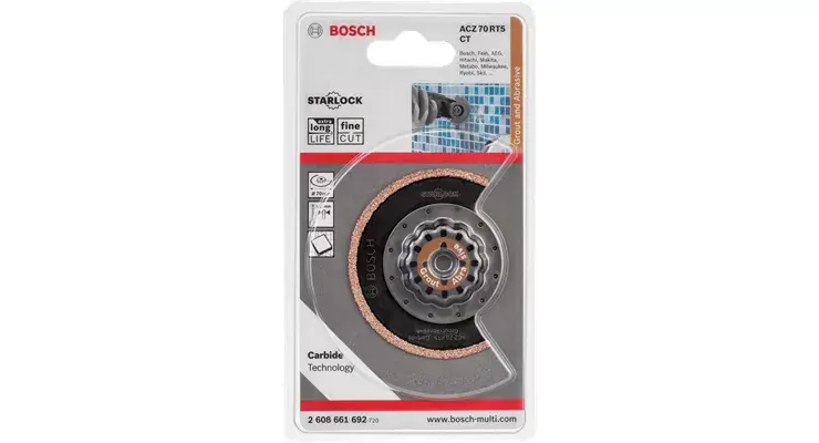 Asmeņi daudzfunkcionālajiem rīkiem Bosch ACZ 70 RT5 Photo 2
