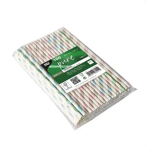 Disposable Drinking Straws Papstar 87011 Photo 3