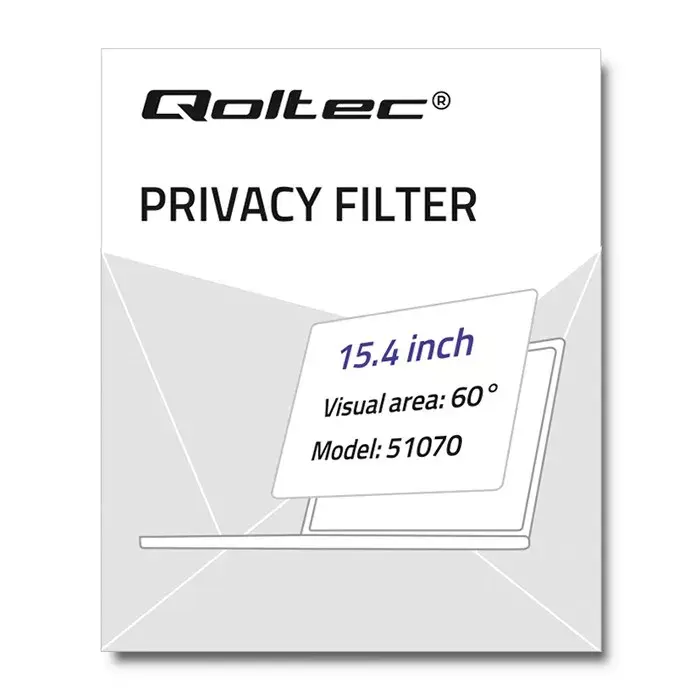 Privacy filter Qoltec 51070 Photo 2