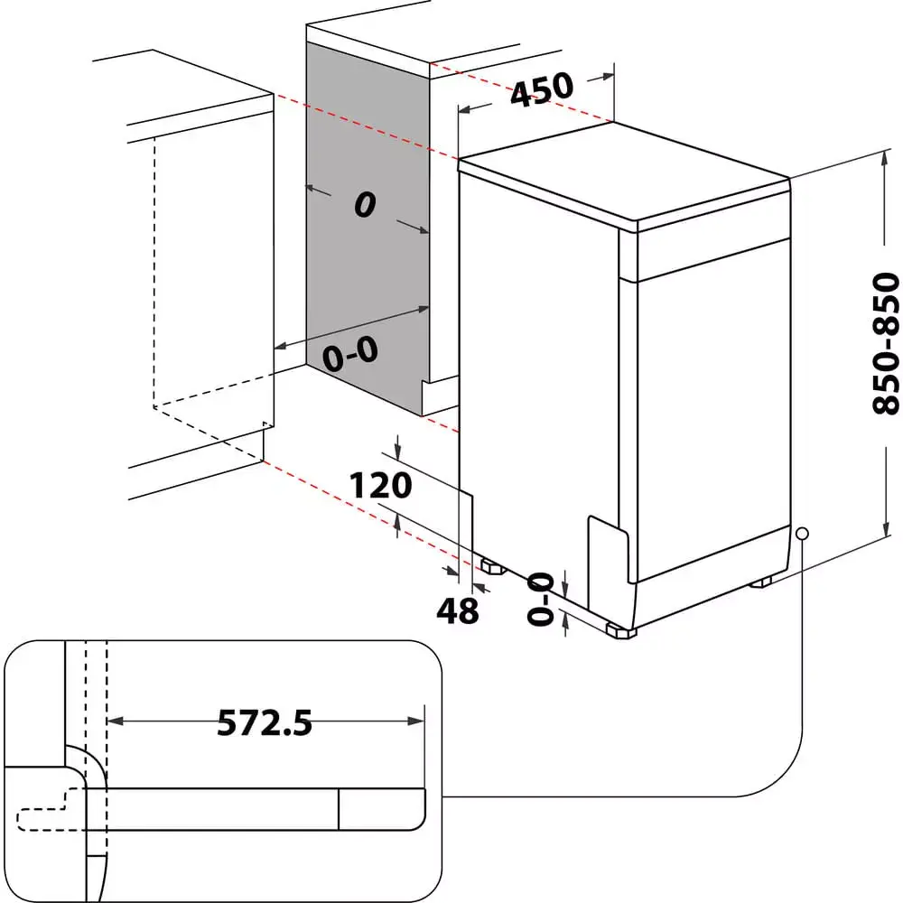 Whirlpool WSFO 3O23 PF Dishwasher Photo 11