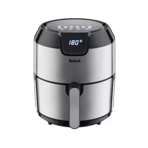 Tefal Easy Fry EY401D Single 4.2 L Stand-alone 1500 W Hot air fryer Black, Stainless steel