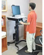 Мультимедийная тележка Ergotron WorkFit-C Single HD Photo 3