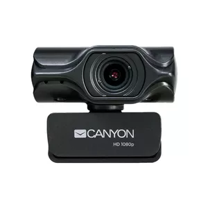 Canyon CNS-CWC6 Webcam 3.2 MP Full HD 2048 x 1536 Pixels USB 2.0 Black with Built-in Microphone and Clip/Stand Mounting