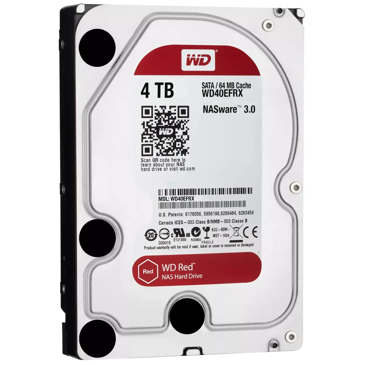 HDD Western Digital Red 4TB WD40EFRX-RFB Photo 2