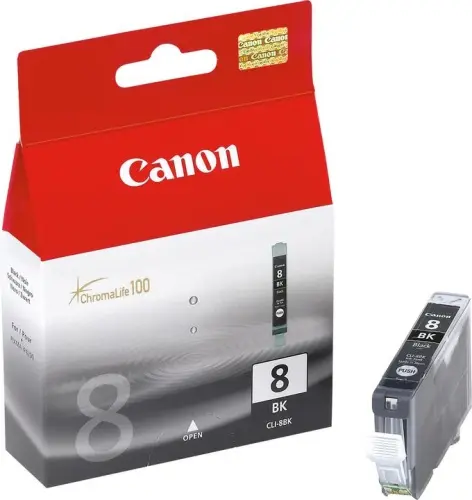Kārtridžs Canon CLI-8BK Melns, 0620B001, 4960999273235