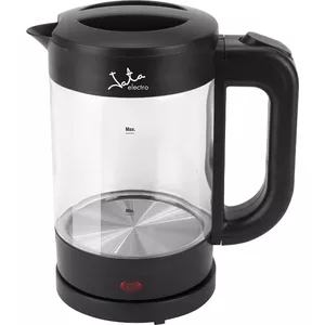 JATA HA702 electric kettle 1.2 L 1500 W Black, Transparent