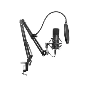 Sandberg 126-07 mikrofons Melns Studijas mikrofons