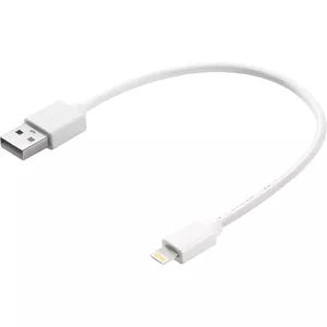 Кабель Sandberg USB Lightning MFI 0.2m White