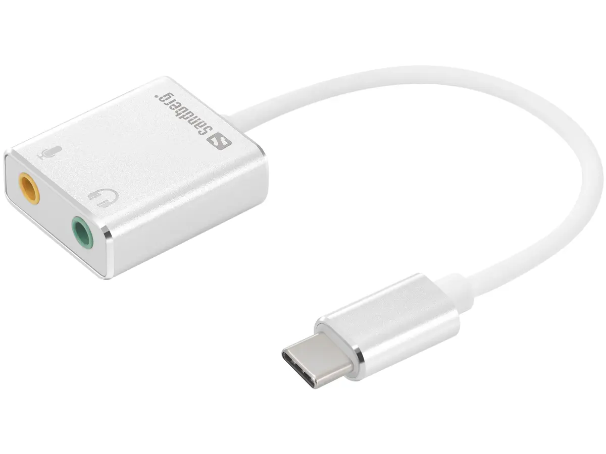 Sandberg USB-C to Sound Link ārējā