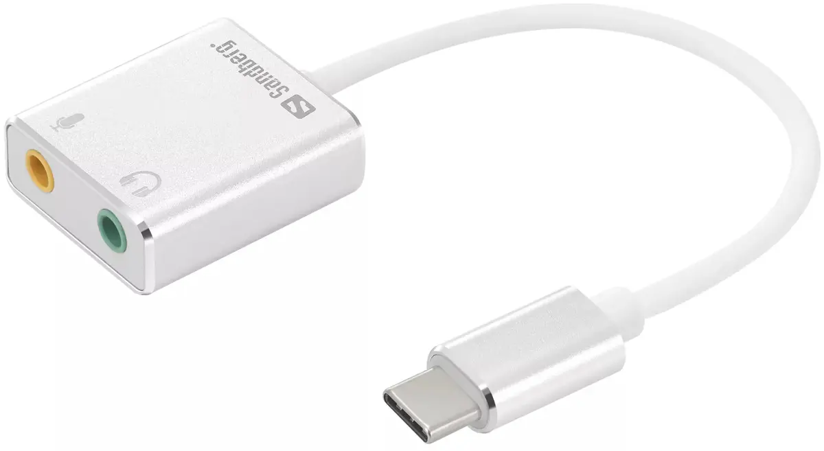 Аудиоадаптер Sandberg USB-C to Sound Link Photo 3