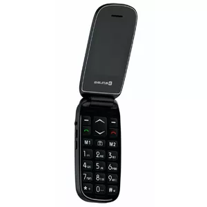 Телефон Evelatus Wave DS Blue — Dual SIM, дисплей 2.4", аккумулятор 800 mAh, синий
